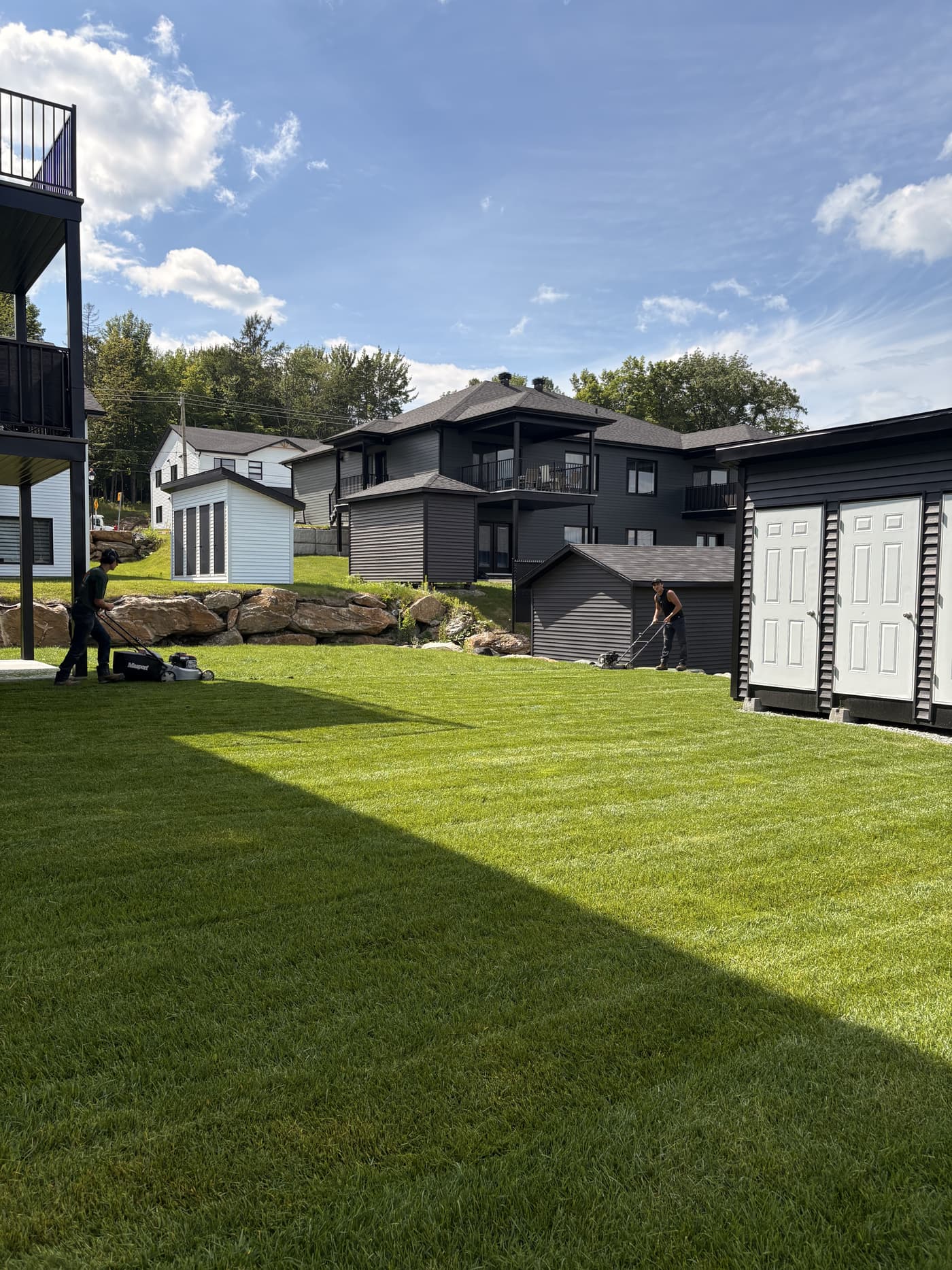 Tonte de pelouse professionnelle à Sherbrooke